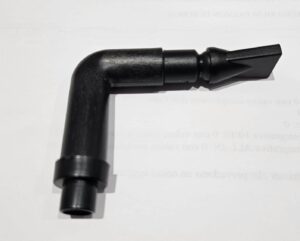 Zolux Beccuccio piatto NERO snodato diametro 1,5 cm + curva per mandata filtro Zolux Tana 60 - 80 e 100 (Copia)