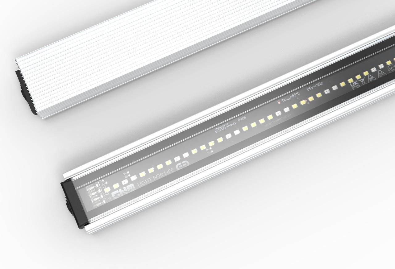 GNC SilverMoon X FW - Dolce - Barra LED per acquari d'acqua dolce con piante da 35 a 150 cm - immagine 3
