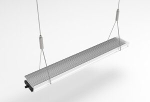 GNC SilverMoon X Suspension - kit di cavi in acciaio inox per sospendere a soffitto barre Silvermoon X dolce e marino di tutte le misure