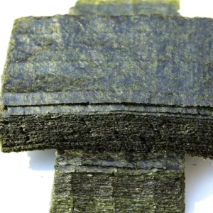 Alghe nori XL - 10 FOGLI 20x10 cm per alimentazione pesci marini alghivori, loricaridi e caridine