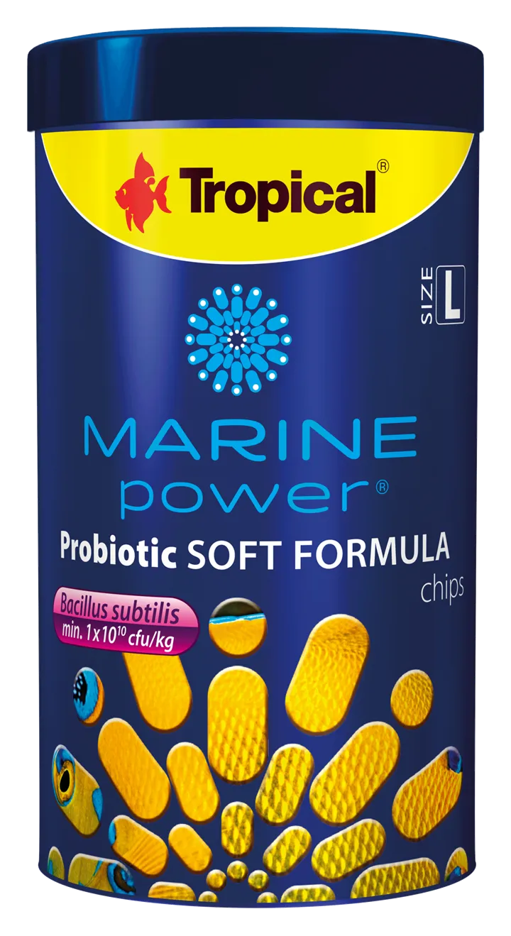 Tropical Marine Power Probiotic Soft Formula L 100ml/52 gr - mangime in granuli morbidi per pesci d'acquario marino
