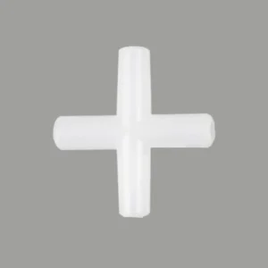 Raccordo bianco 4 vie a croce per tubo aeratore, Co2 da 4-6 mm diramatore