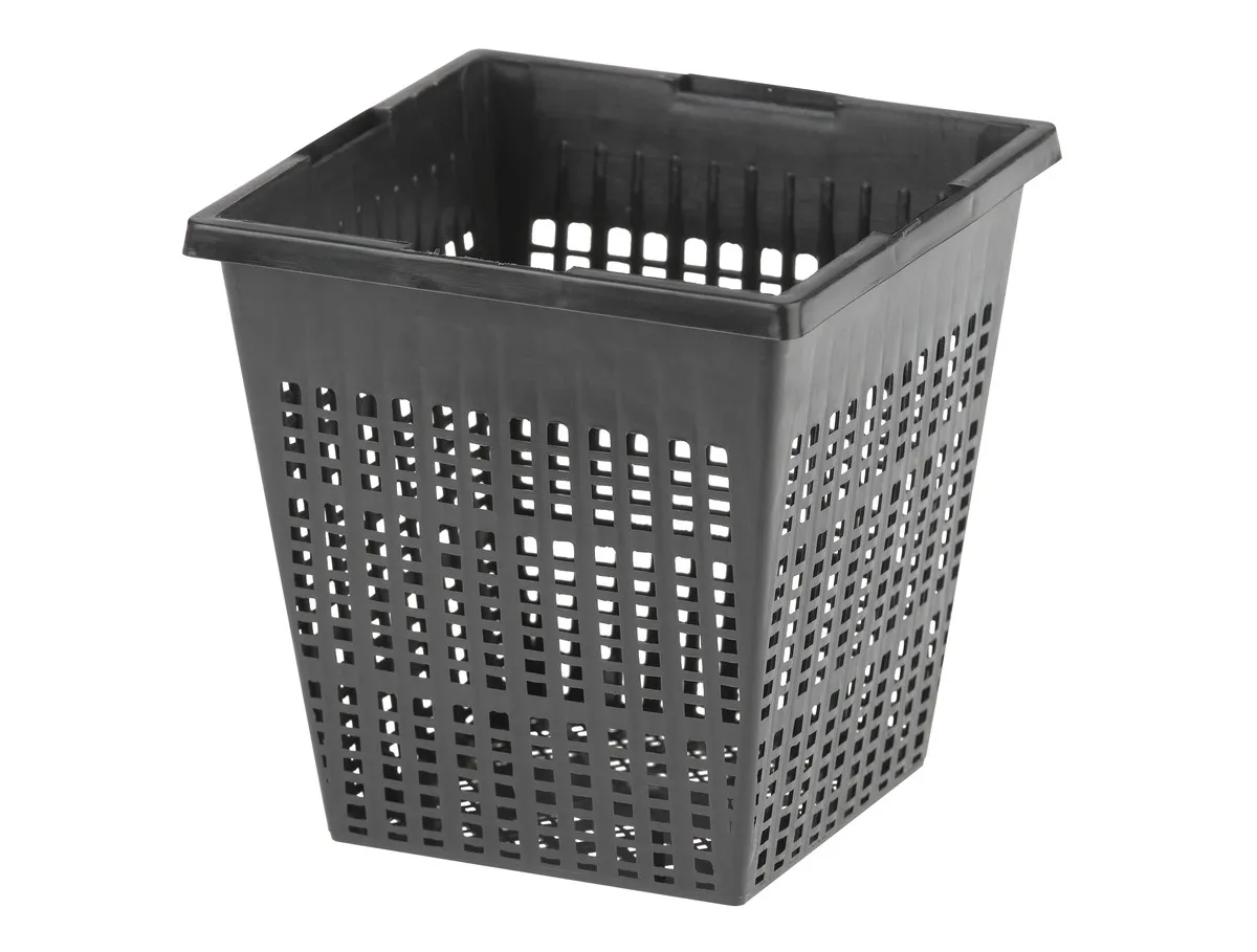 Oase Cestello per piante quadrato 11 cm altezza 11 cm - vaso per piante da laghetto - cod. 53754