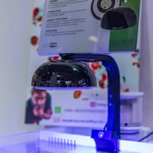 PLAFONIERA CETUS 2 SS - 32 WATT completa di staffa SALTWATER - HM ELECTRONICS - per acquari marini e nano reef - Cetus mini