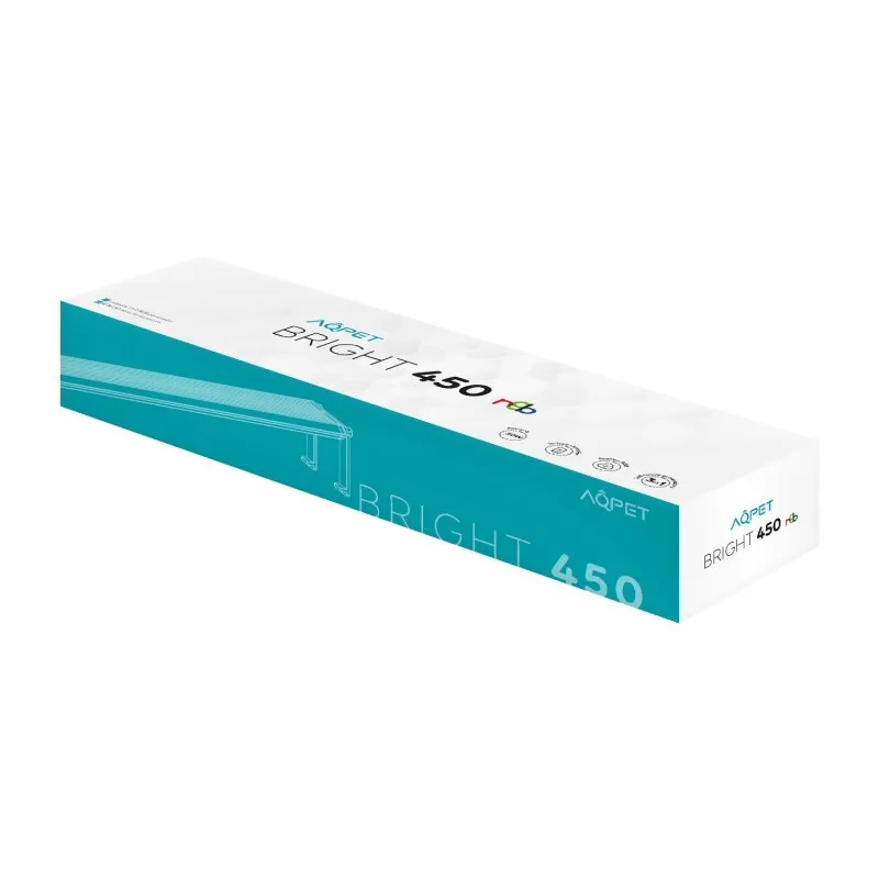 Aqpet Bright 900 RGB Plafoniera Led fresh 57 w con controller - per acquari di acqua dolce da 90 a 110 cm