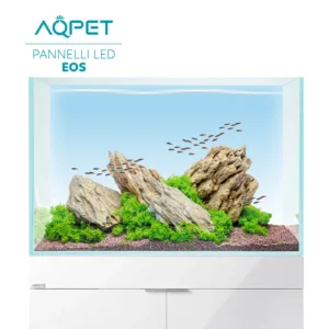 Aqpet EOS 120 - pannello retroilluminato a led rgb con app - sfondo luminoso per acquari di 120x50 cm