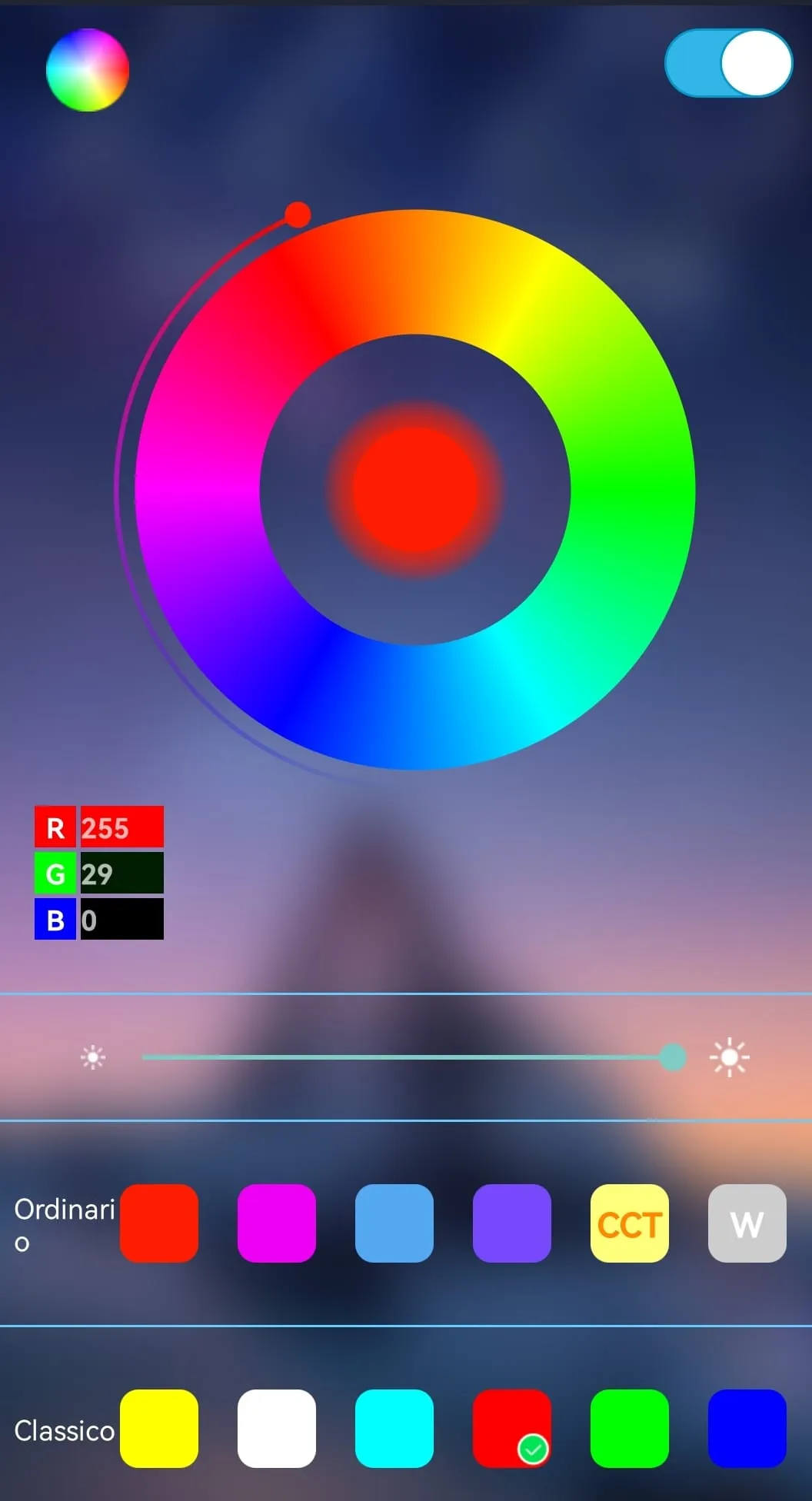 Aqpet EOS 120 - pannello retroilluminato a led rgb con app - sfondo luminoso per acquari di 120x50 cm