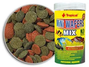 Tropical Mini Wafer Mix 250ml/138gr. - Mangime per pesci da fondo alghivori e carnivori