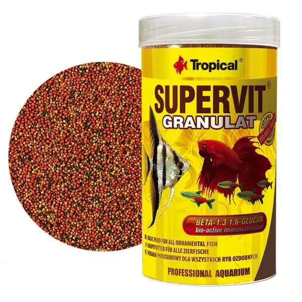 Tropical SUPERVIT GRANULAT 250ml/138gr. mangime in granuli