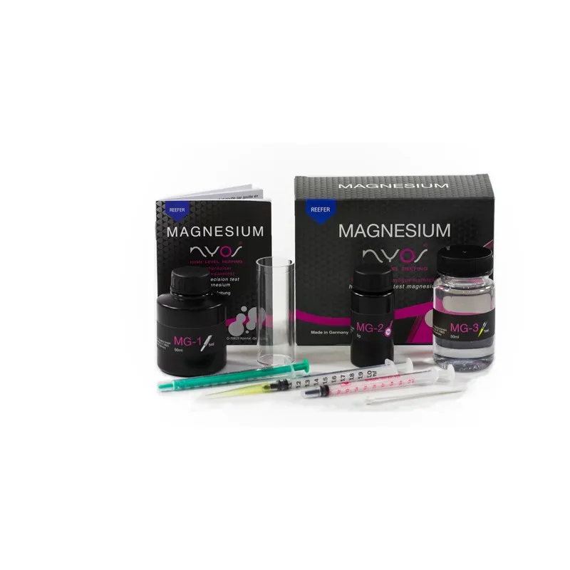 Nyos Magnesium Reefer Test Mg - Magnesio - Sufficente per 50 misurazioni - acquario marino