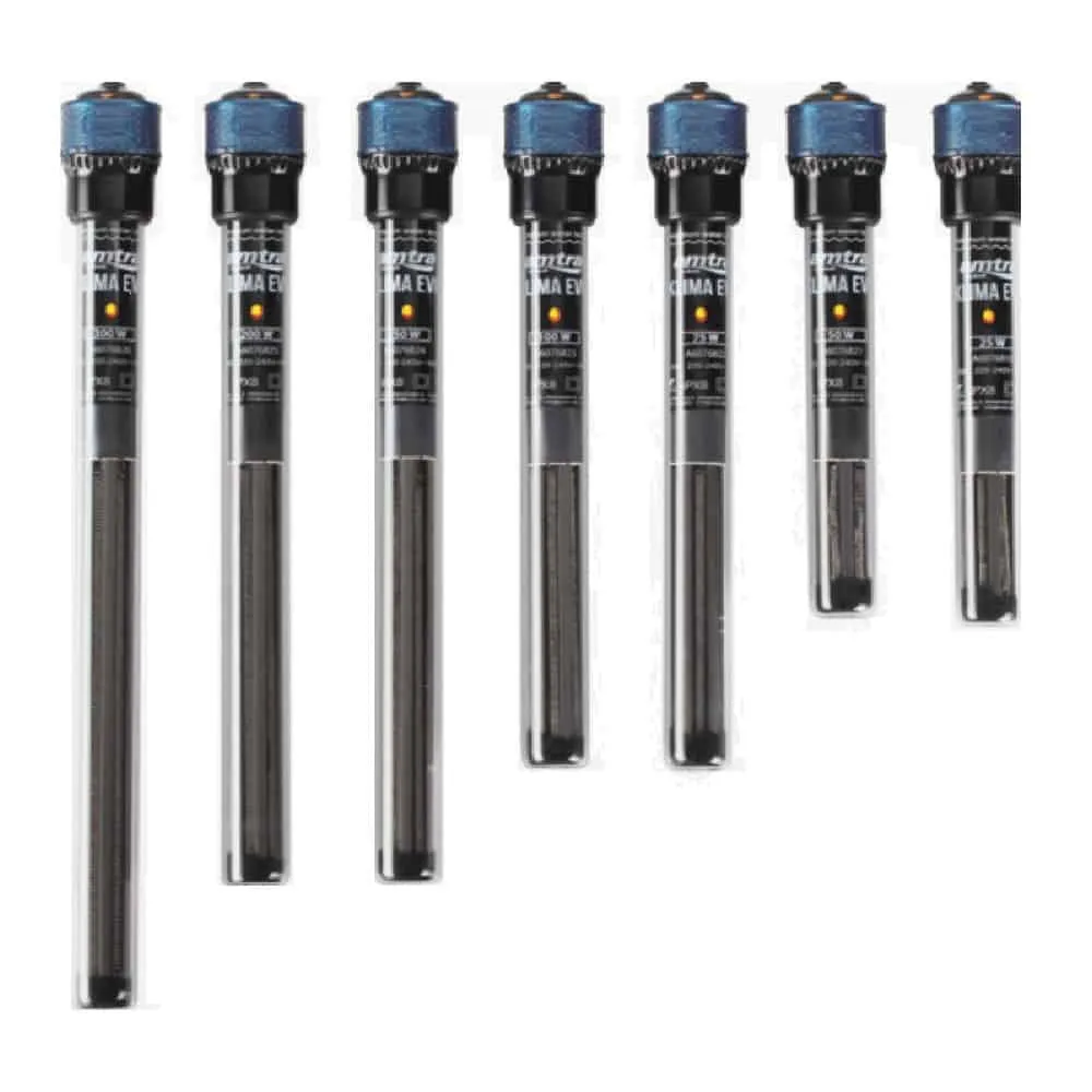 Termoriscaldatore Amtra Klima EVO 100 W - riscaldatore ricalibrabile per acquario