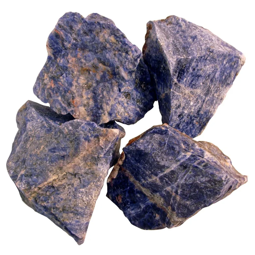 Roccia Sodalite Blue Sm al pezzo - circa 8x12 cm - inerte blu