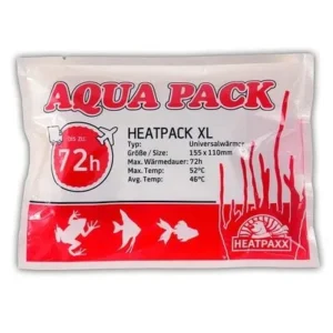 60 pz Scaldini chimici HeatPaxx Heat Pack XL - Aqua Pack 72 ore di calore - Scatola intera da 60 pz - per trasporto pesci