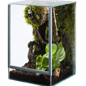 Diversa Nano Terrario Spider 15x15x20h cm - acquaterrario, paludario, terracquario