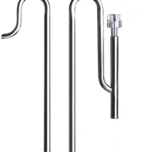 Whimar Stainless In-Out Set + Surface Skimmer 12/16mm per Filtri esterni con tubi da 12/16mm