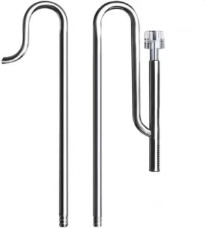 Whimar Stainless In-Out Set + Surface Skimmer 12/16mm per Filtri esterni con tubi da 12/16mm