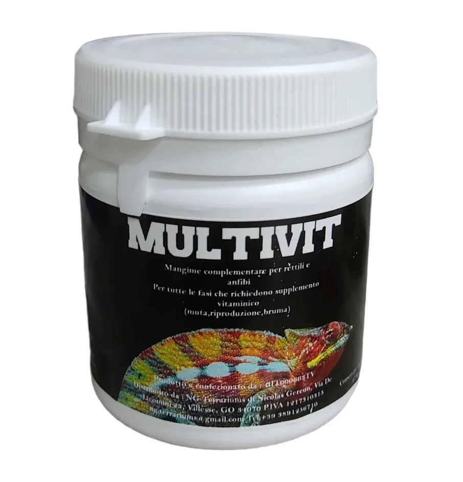 Ng Terrariums Multivit 100gr - multivitaminico per rettili e anfibi