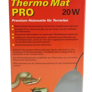 Lucky Reptile – Thermo Mat PRO 20W – Tappetino termico 35x20cm per terrario