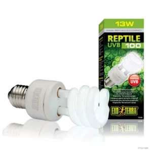 Exo Terra Reptile UVB100 Compact 13w ex REPTI GLO 5.0 COMPACT 13w lampada fluorescente compatta per terrario - cod. PT2186