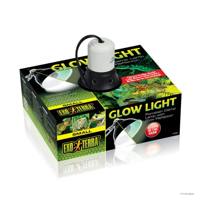 Exo Terra Glow Light Small 14 cm - portalampada in porcellana per terrario - cod. PT2052