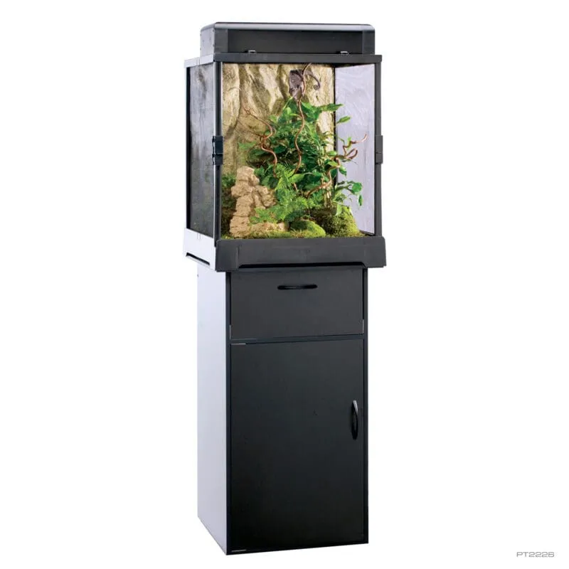 Exo Terra Compact Top Fluorescent Terrarium Canopy Small 45x20x9 cm - plafoniera per terrario - cod. PT2226