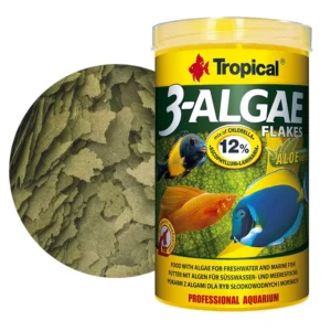 Tropical 3-Algae Flakes 250ml/50gr. mangime vegetale in scalglie per tutti i pesci