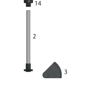 Aqua Medic Regulator Power Flotor S-M-L, Regolazione di ricambio per Skimmer Power Flotor S - M - L - cod. 411.210-4