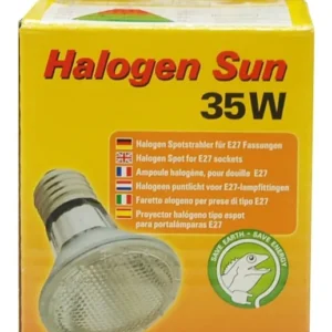 Lucky Reptile – Halogen Sun 35W Lampada alogena - lampada alogena per terrario - cod. REP-HS-35