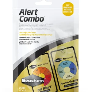 Seachem Alert Combo 6 months - test permanente di PH e Ammoniaca per acquario d'acqua dolce - durata 6 mesi