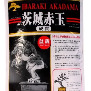 Akadama Hard Quality Ibaraki 2-5 mm - 14 lt per fondo terrario, paludario, terracquario, acquario, bonsai e piante carnivore