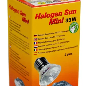 Lucky Reptile – Halogen Sun Mini 35W - 2 pz - Lampada alogena - lampada alogena per terrario - cod. REP-HSM-35