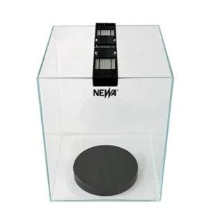 Newa Hobby Slim mini acquario 5 litri nero - 15x15x21.5h cm completo di illuminazione a led 1.5 w