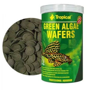 Tropical Green Algae Wafers 100ml/45gr. - Mangime per pesci da fondo alghivori