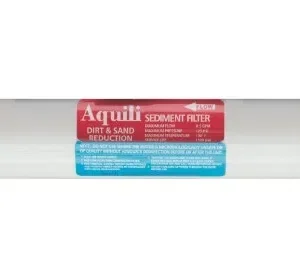 Aquili Ricambio Cartuccia sedimenti 5 mcn per impianti osmosi in linea