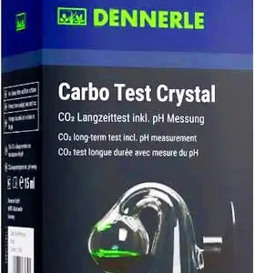 Dennerle Carbo Test Crystal CO2 lunga durata maxi - reagente + ampollina in vetro soffiato