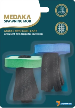 SuperFish Medaka Spawning Mob - 2 pz - Spazzole Mop per deposizione uova medaka e killifish