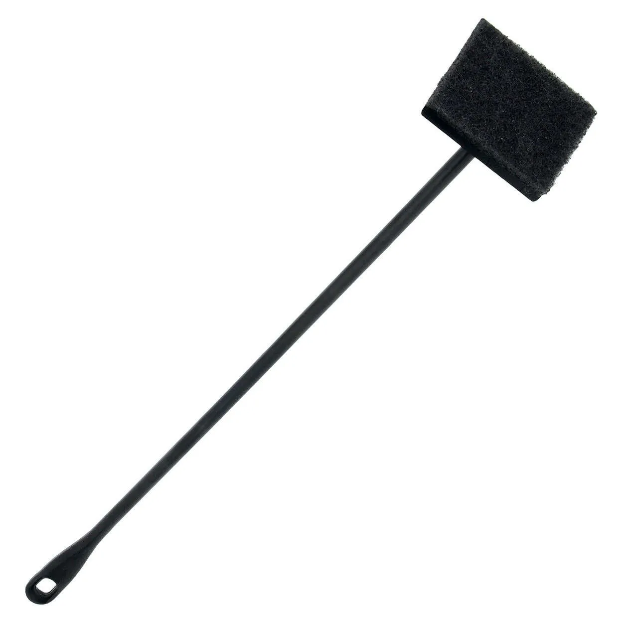 Ista Raschietto 2in1 con spugna 4x6 cm e raschietto in plastica - manico 44 cm per pulizia vetri acquario