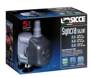 Sicce Syncra Silent 4.0 - Pompa a portata regolabile 3500 lt/h - consumo  80 W