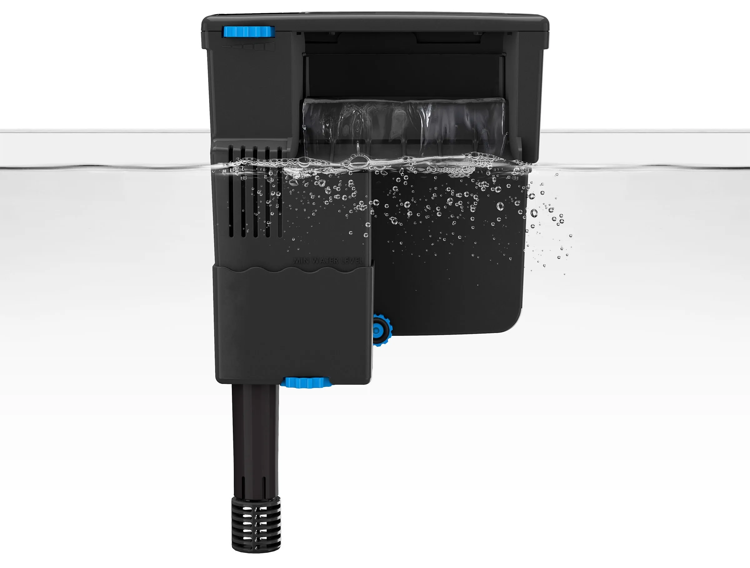 Sicce Seachem Tidal 75 - 1500 lt/h - Filtro esterno a zainetto per acquario dolce e marino - completo di materiali filtranti