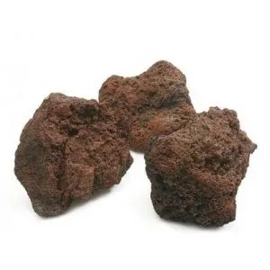 Roccia Lavica Red XL al pezzo - circa 16-25 cm - inerte