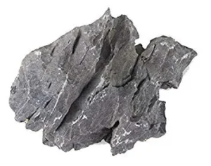 Roccia Seiryu Stone SM - 1 pz da circa 8-15 cm - 1-2 kg - Dragon Grigia boutique leggermente calcarea