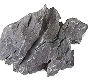Roccia Seiryu Stone SM - 1 pz da circa 8-15 cm - 1-2 kg - Dragon Grigia boutique leggermente calcarea