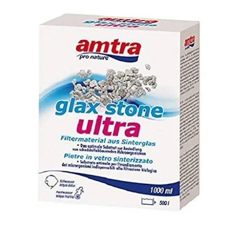 Amtra Glax Stone Ultra 1000 ml - substrato biologico per filtro