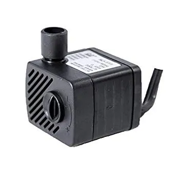 Mini Pompa per filtro interno di piccoli acquari 200lt/h - 4x4x3h cm - 2 w