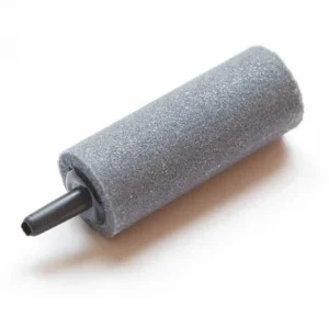 Diffusore in Carborundum anticorrosione M 20x50 mm per acquario dolce o marino - perlage fine - Pietra Porosa