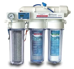 Forwater Osmopure75 PRO08 - 75 GDP - DDS Tecnology - Impianto osmosi professionale a bicchiere con deionizzatore