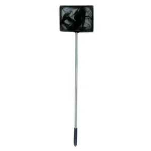 Retino con manico 6" in acciaio INOX a rete media 15 cm - lunghezza manico 42 cm