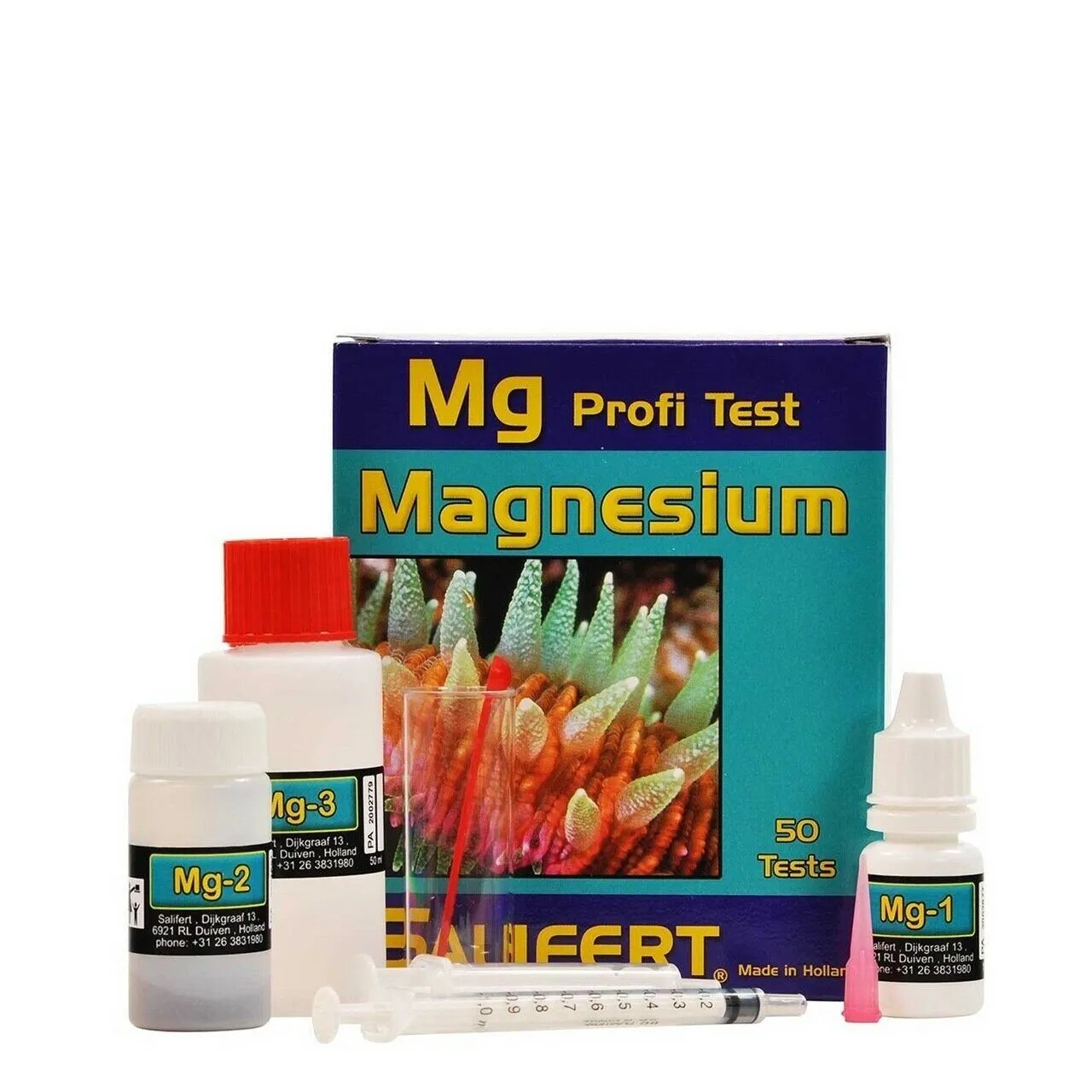 Salifert Profi Test Mg Magnesium - Magnesio - Sufficente per 50 test - acquario marino