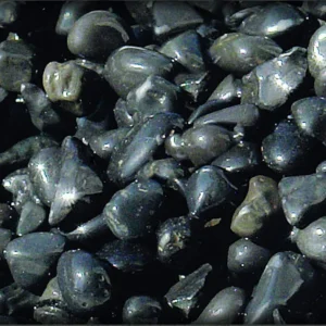 Ghiaia Rio Negro Zen Artist Black M 0,7-0,9 cm, ciottoli neri - 2 kg- fondo inerte per acquario