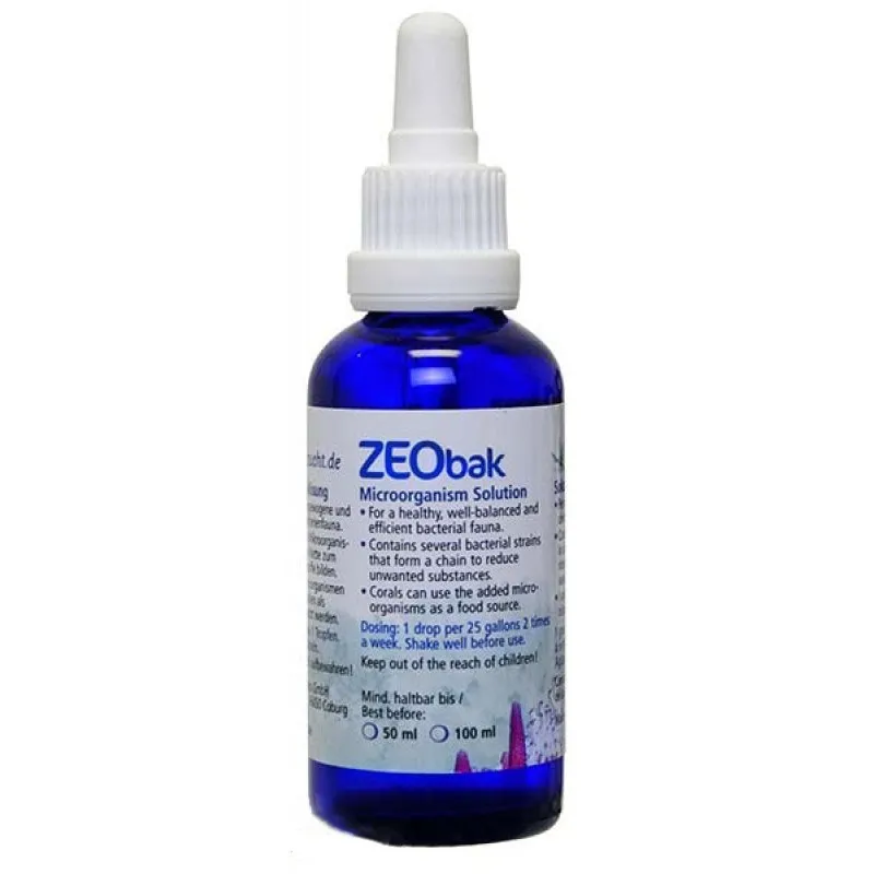 Korallen Zucht Zeobak - Attivatore batterico 10 ml - Metodo Zeovit
